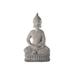 Urban Trends Meditating Buddha Figurine Cement in Gray | 18 H x 10 W x 5.75 D in | Wayfair 35660