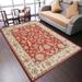 Red 60 x 0.75 in Area Rug - Canora Grey Sanna Oriental Handmade Tufted Wool Area Rug Wool | 60 W x 0.75 D in | Wayfair