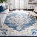 Blue/Navy 132 x 0.31 in Indoor Area Rug - Bungalow Rose Stadler Oriental Navy Area Rug | 132 W x 0.31 D in | Wayfair