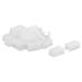 20Pcs Antislip Plastic U Shape 10mm Furniture Leg Cover Protector - White - 1.1" x 0.75" x 0.6"(L*W*T)