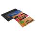Summer Outdoor All Weather Doormat Set includes 3 interchangeable mats & one tray