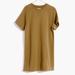 Madewell Dresses | Madewell Mwl Airyterry Sweatshirt Tee Dress (S) | Color: Green | Size: S