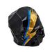 Nude Memento Mori Rock & Pop Skull Sculpture in Black/Blue/Yellow | 8.27 H x 10.24 W x 7.8 D in | Wayfair 28460-1108944