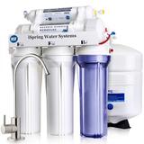 iSpring Water Systems Ispring RCC7 Under Sink 5-Stage Reverse Osmosis Drinking Filtration System & Ultimate Water Softener, 75 GPD, NSF Certified | Wayfair