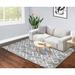 Black 96 x 1.18 in Area Rug - Mistana™ Boho Geometric Diamonds Indoor Plush Shag Area Rug Polypropylene | 96 W x 1.18 D in | Wayfair