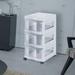 Bramli USA, INC 3 Drawer Storage Chest Plastic in White | 27.75 H in | Wayfair 3 x DRW3-M-WH