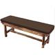 Waterproof Garden Bench Cushion Pads 100cm,2/3 Seater Bench Seat Cushion Pad 120cm 150cm for Patio Furniture Swing Chair Indoor Outdoor (120 * 45 * 5cm,Brown)