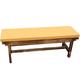 Waterproof Garden Bench Cushion Pads 100cm,2/3 Seater Bench Seat Cushion Pad 120cm 150cm for Patio Furniture Swing Chair Indoor Outdoor (120 * 45 * 5cm,Yellow)