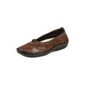 Avena Damen Hallux-Soft-Slipper Extraweit Braun