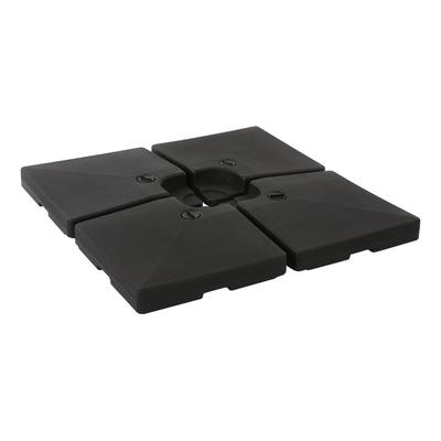 HHG - Sonnenschirmständer 478, Ampelschirmständer Marktschirmständer für Bodenkreuz, befüllbar 124kg Image