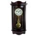 Bedford Clock Collection 25In Wall Clock Chocolate Cherry Finish