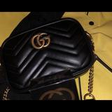 Gucci Bags | Gg Marmont Small Matelass Shoulder Bag | Color: Black | Size: Os