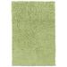 Flokati Lime Green Rug by Linon Home Décor in Lime (Size 2'W X 3'L)