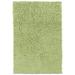 Flokati Lime Green Rug by Linon Home Décor in Lime (Size 5'W X 8'L)