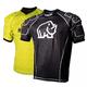 Rhino Rugby Pro Body Protection Top Junior (Black, Medium Boys)