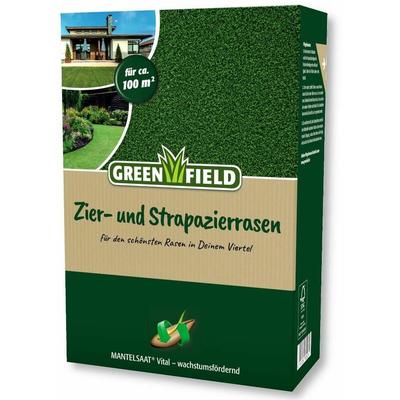 Zierrasen Strapazierrasen 2 kg Rasensamen Grassamen Englischer Rasen - Greenfield Image