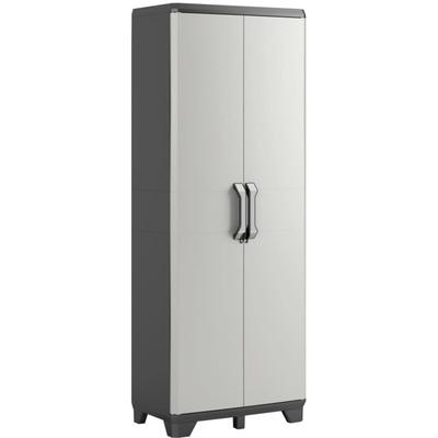 Lagerschrank mit Regalböden Gear Schwarz und Grau 182 cm Keter Image