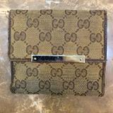 Gucci Bags | Gucci Monogram Beige /Brown Wallet Used Condition | Color: Brown/Tan | Size: Os