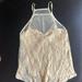 Urban Outfitters Tops | Kimichi Blue Urban Outfitters Cream Lace Cami Tank Top Nwot | Color: Cream | Size: M