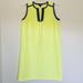 J. Crew Dresses | J. Crew Neon Yellow Shift Sleeveless Dress Size 6 | Color: Blue/Yellow | Size: 6