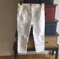 J. Crew Jeans | J.Crew White/Distressed Vintage Crop | Color: White | Size: 29