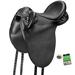 Bates Outback Heritage Leather Saddle w/CAIR - Extra Large - Classic Black - Smartpak