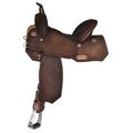 High Horse Lindale Barrel Saddle - 12 - Wide - Chocolate - Smartpak