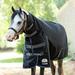 SmartPak Ultimate Pony Combo Neck Turnout Blanket - 54 - Heavy (360g) - Black w/ Grey Trim & Royal Piping - Smartpak