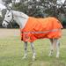 SmartPak Classic HiVis Turnout Sheet - 75 - HiVis Orange w/ HiVis Orange Trim & Reflective Strips - Smartpak