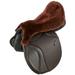 Fleeceworks English Sheepskin Seat Saver - L - Black - Smartpak