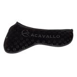 Acavallo Close Contact Louvre Spine Free Memory Foam Half Pad - Large - Black - Smartpak