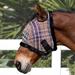 Kensington Fleece Fly Mask - Cob - Deluxe Black - Smartpak