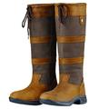 Dublin Wide Calf River Boot III - 7 - Dark Brown - Wide - Smartpak