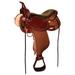 High Horse Willow Springs Cordura Saddle - 15" - Regular - Tobac - Smartpak