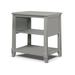 Berkley Nightstand in Weathered Gray - Sorelle Furniture 3380-WG