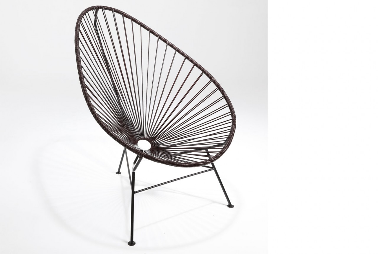 Acapulco Chair - braun/schwarz Image
