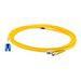 AddOn 1m FC to LC OS1 Yellow Patch Cable - patch cable - 3.3 ft - yellow