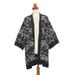 Plant a Tree,'Hand Made Batik Rayon Kimono Jacket'