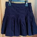 Ralph Lauren Bottoms | Girls Ralph Lauren Navy Blue Corduroy Skirt | Color: Blue | Size: 6g