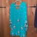 Free People Dresses | Free People Oxford Mini Dress, Sz Xs | Color: Green | Size: Xs