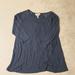 Jessica Simpson Tops | Jessica Simpson Maternity Nursing Shirt | Color: Blue | Size: Lm