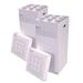 Advanced Organizing Systems Manager37-9-2PK Filing Box in White | 37 H x 16 W x 16 D in | Wayfair
