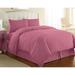 Wrought Studio™ Amirreza Microfiber Reversible Traditional Duvet Cover Set Microfiber in Pink/Yellow | Wayfair 7EED34625BB64A419975E609248E90AA