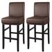 Waterproof Bar Stool Covers for Counter Short Back Chair Covers
