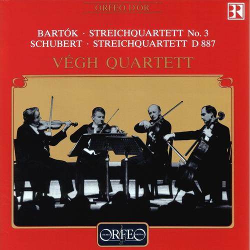 Streichquartett 3 (1927)/Streichquartett D 887 - Vegh Quartett. (CD)
