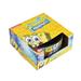 SpongeBob SquarePants Deco Dog Food Bowl, 3.5 Cups, Medium, Black