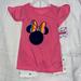 Disney Matching Sets | Minnie Mouse Toddler T Shirt And Shorts Set | Color: Pink/White | Size: Various