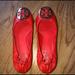 Tory Burch Shoes | Coral Tory Burch Flats | Color: Orange | Size: 5