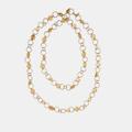 Zara Jewelry | Long Multi-Chain Necklace Zara | Color: Gold | Size: Os