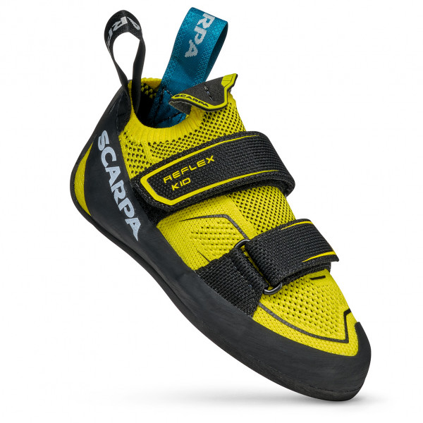 Scarpa - Kid's Reflex - Kletterschuhe 31 | EU 31 gelb/oliv